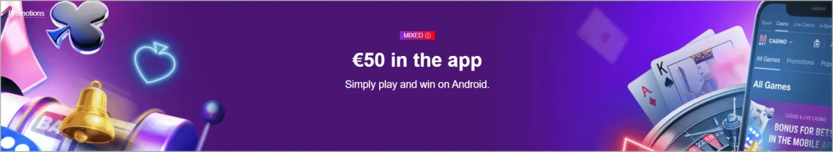 Marathonbet mobile app exclusive welcome bonus promotion details