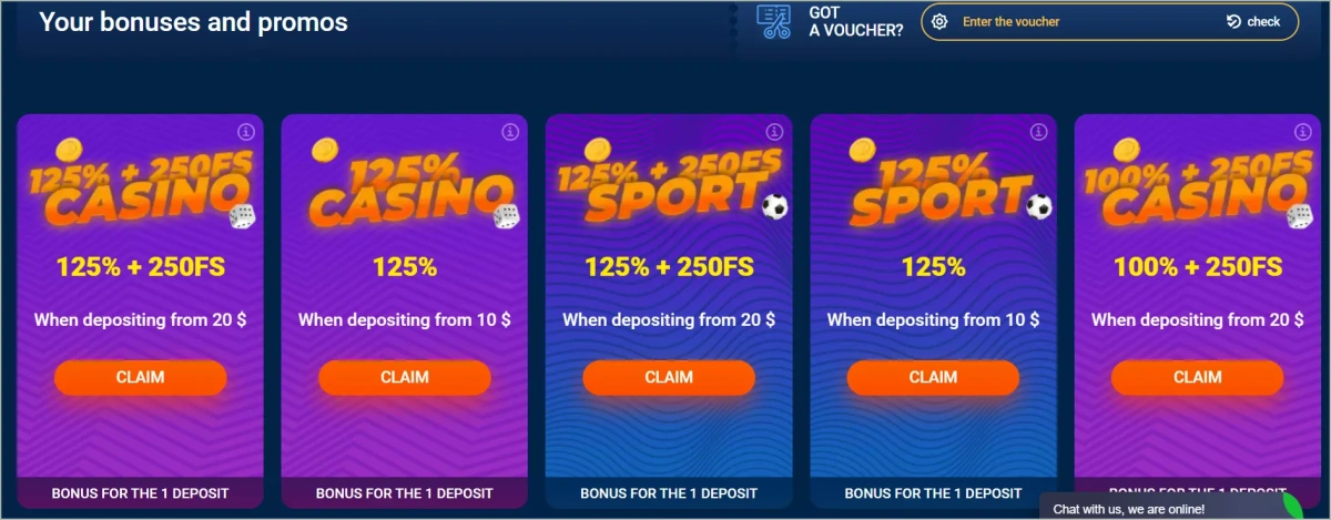 Mostbet bonus structure showing different percentages for various deposit amounts