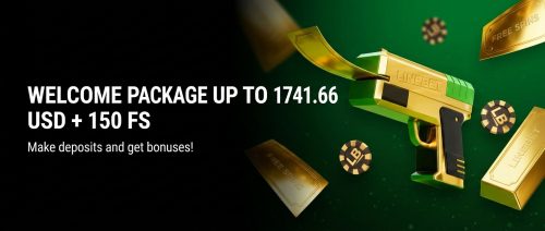 Linebet casino bonus: four-deposit offer up to $1,742 and 150 free spins